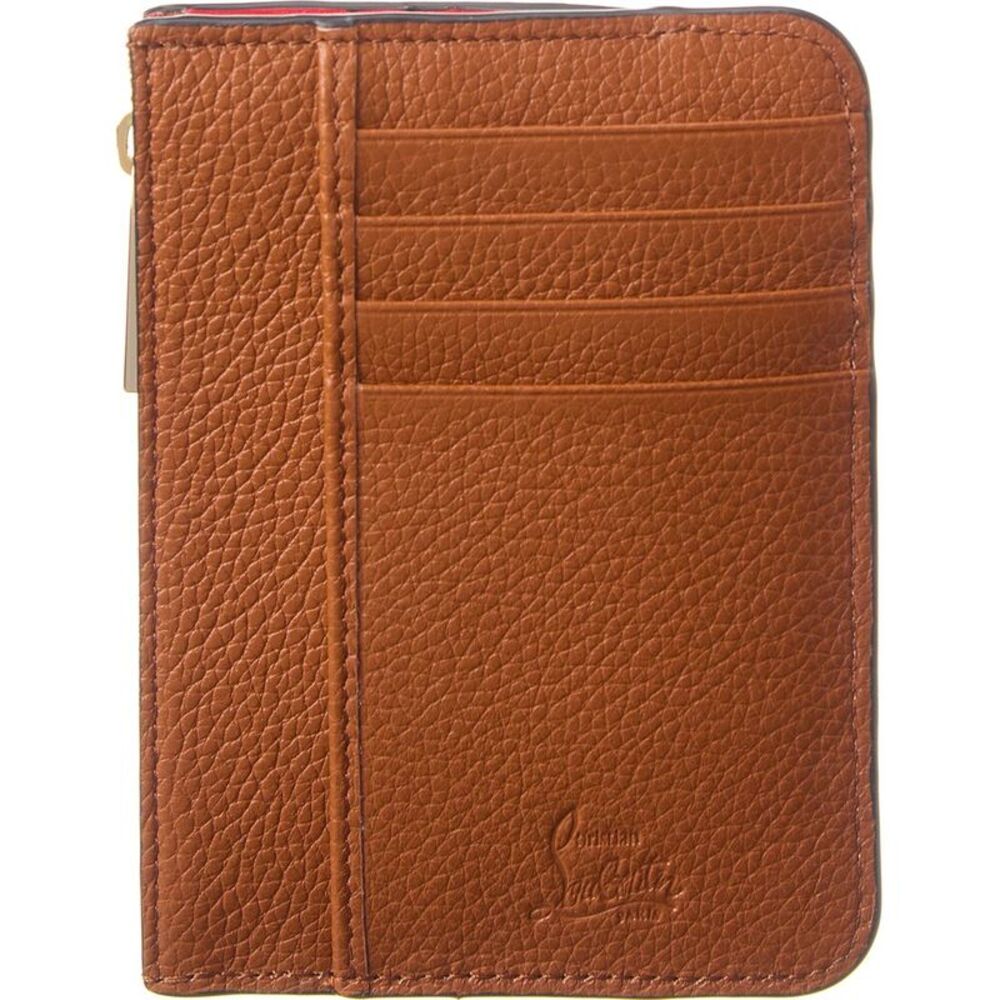 Christian Louboutin By My Side Leather Card Case - Picture 3 of 4